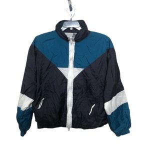 Active Wear - Women's Black Paneled Track Jacket